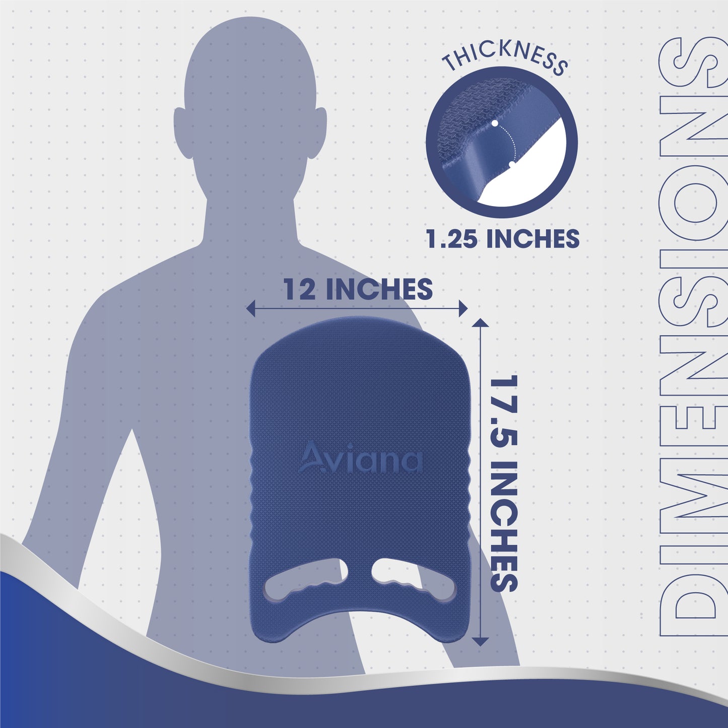 Adult Kickboard Buoy Swimming Aid & Exercise Training Board for Kids to Learn to Swim