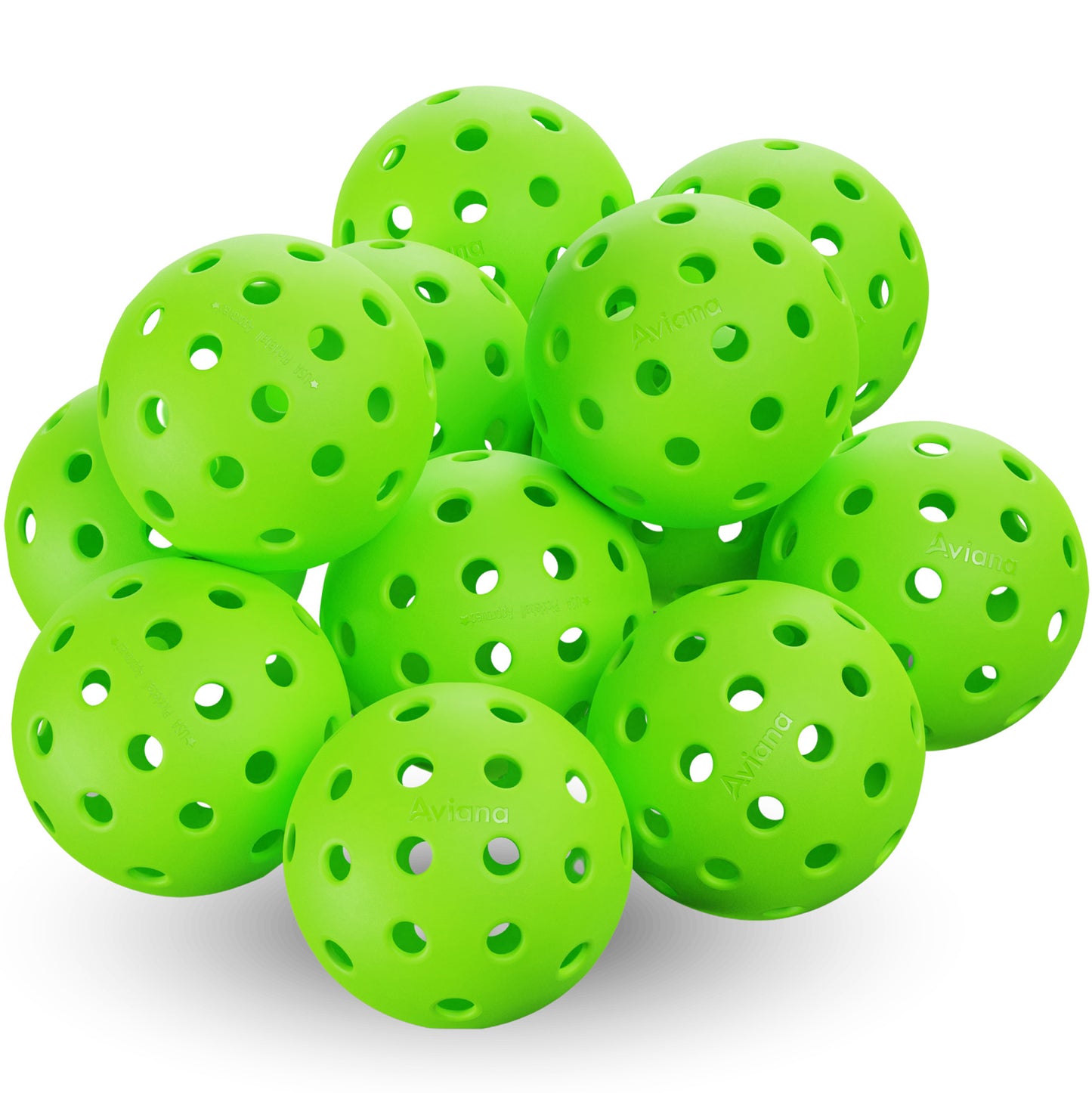 Pickleball Ball Set | Professional USAPA Approved for Sanctioned Tournament Play | 40 Holes & Specifically Designed for Outdoor Courts